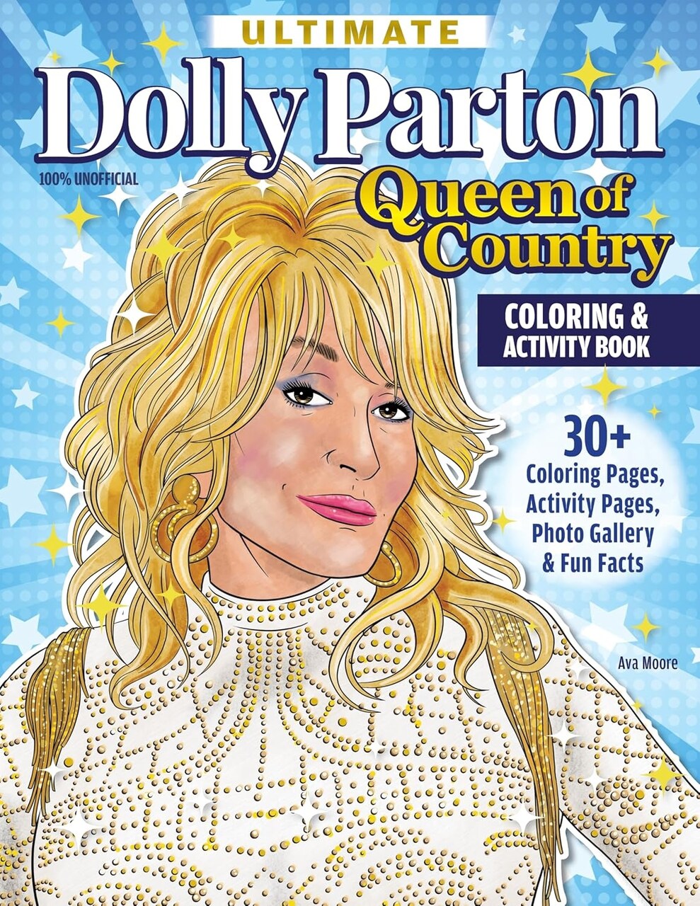 Dolly Parton Queen Of Country Coloring & Activity Book-Softcover